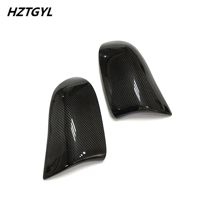 1 Pair Replacemet Style Carbon Fiber Material Rear View Mirror Cover For BMW X3 X4 X5 X6 2014 Up