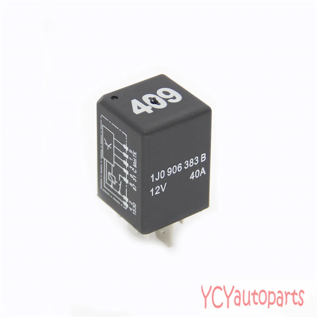 Car Relay # 409 Fit For VW Beetle Bora Golf Passat Lupo AUDI A3 TT Skoda Octavia Suoerb Seat Leon 1J0906383B
