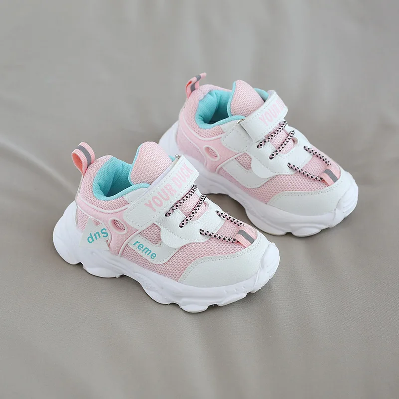 

Soft Bottom Autumn Child Girl Unisex Sneakers Baby Sports Shoes For Kids Boy Fashion Mesh Non-Slip Casual Shoe 2021 1 2 3 6 Year