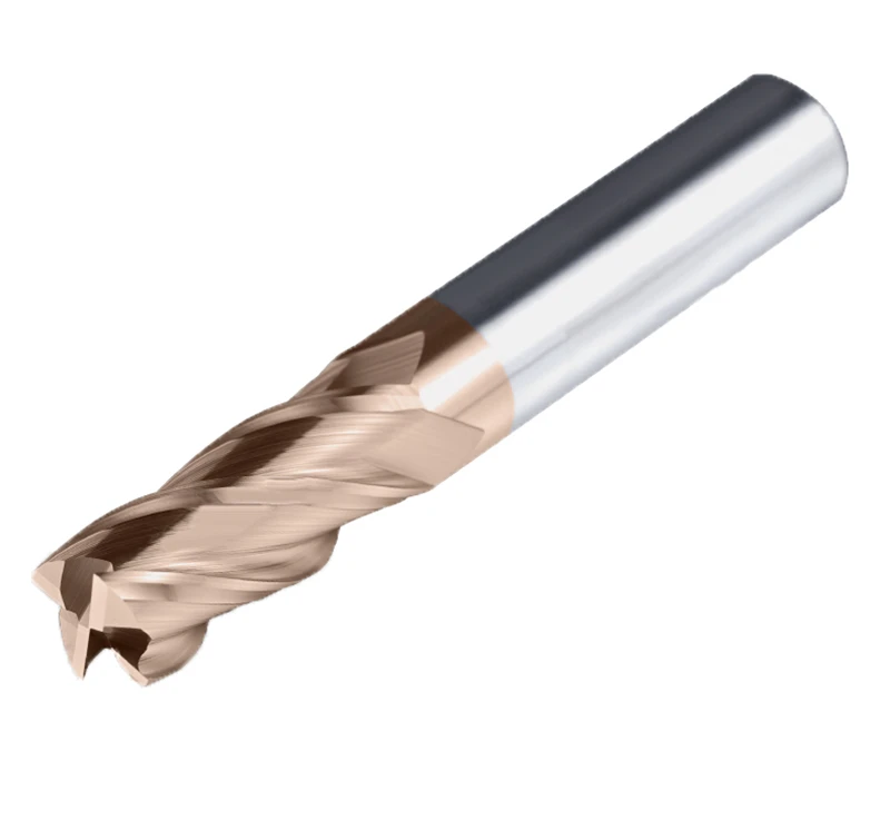 OLTRE HRC55 Fresa in metallo duro a 4 flauto 1.5mm 4mm 8mm 12mm Acciaio al tungsteno Utensili per tornitura CNC Rivestimento in lega Fresa