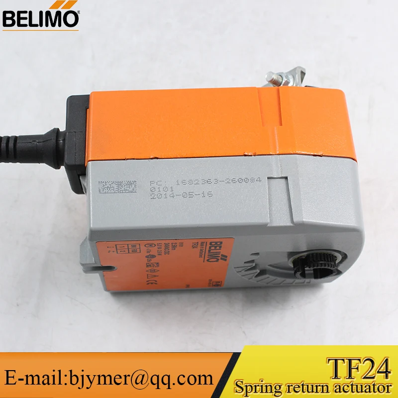 BELIMO HAVC Ventilation TF24 2.5NM แอคชูเอเตอร์คืนแบบสปริงสําหรับการทํางานของแดมเปอร์อากาศที่ดําเนินการฟังก์ชันความปลอดภัย