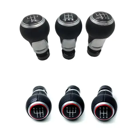 5 기어 6 단 자동차 시프트 기어 노브 12mm, 아우디 A3 A4 S4 B6 B7 파사트 B5 3BG 파사트 B6 B7 CC 3C 골프 4 Mk4 골프 5 6 골프 7 GTI