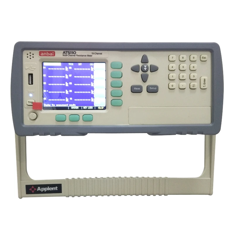 AT5108 Multichannel DC Low Resistance Tester Milliohm Meter AT5110 AT5120 AT5130