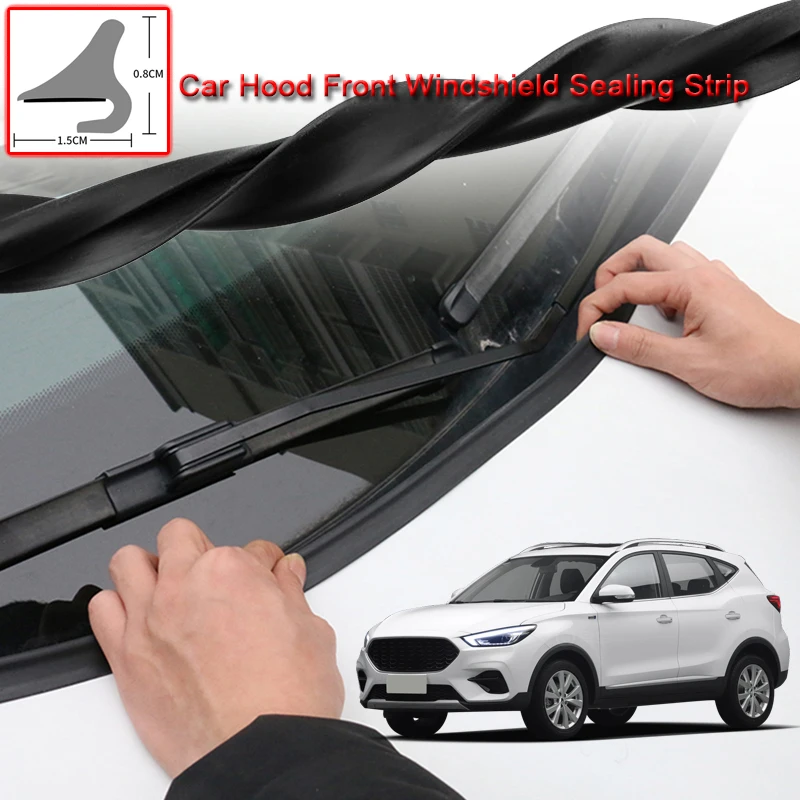 

For MG ZS 2017-2020 DIY 1.8m Car Seal Strip Windshied Spoiler Filler Protect Edge Weatherstrip Strips Sticker Auto Accessories