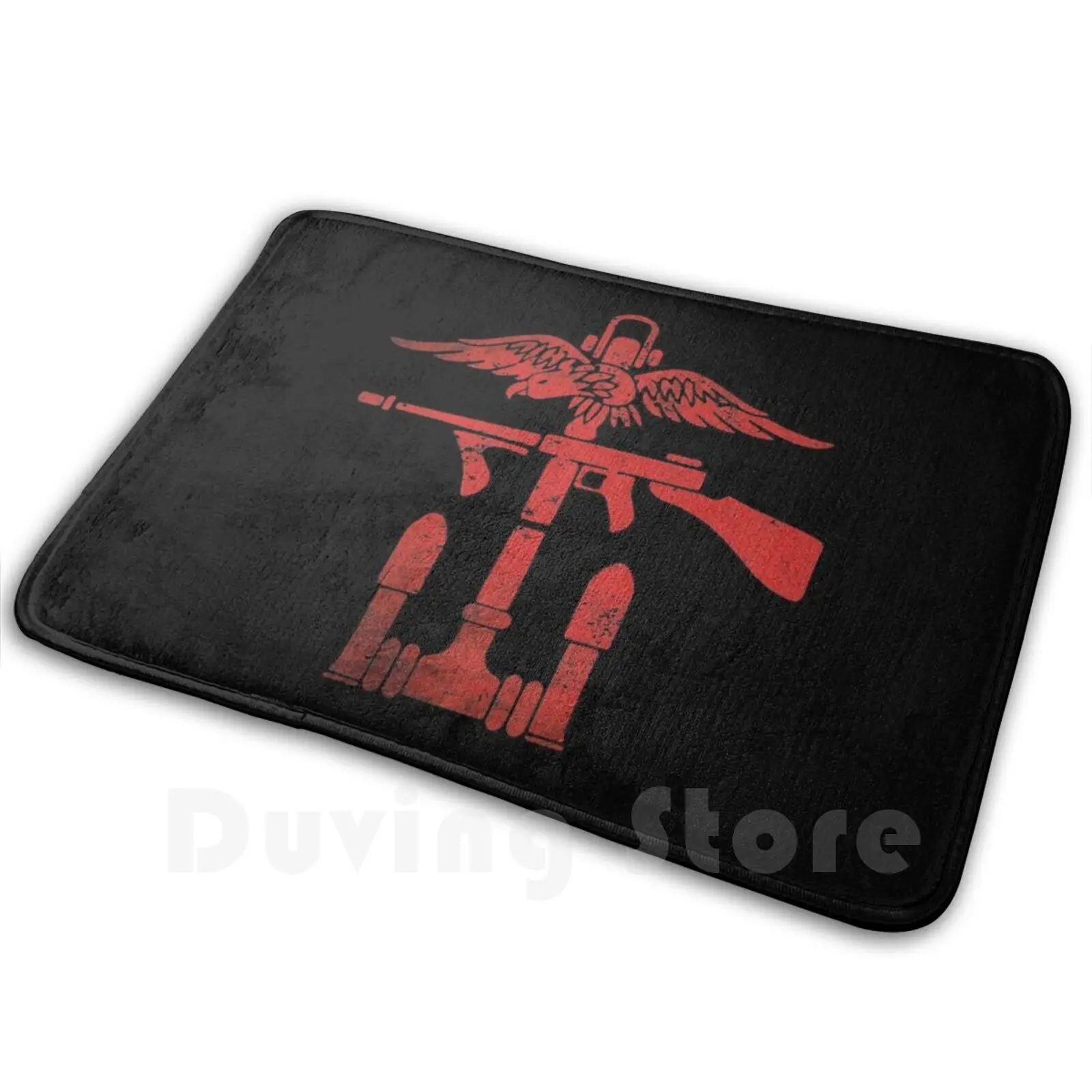 Royal British Commandos Ww2 Mat Rug Carpet Anti-Slip Floor Mats Bedroom Second World War Soldiers Special Forces Commandos