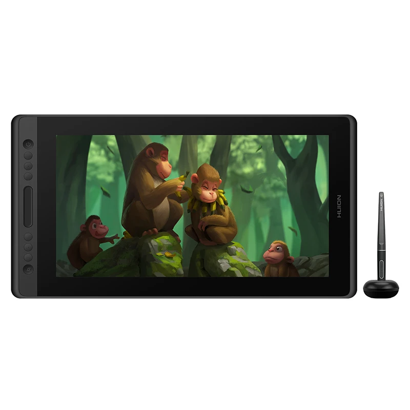 Huion Kamvas Pro 16 15,6 zoll Grafik Tablet Monitor Batterie-Freies Pen Display Digitale Tablet Zeichnung Monitor mit Tilt AG Glas 4