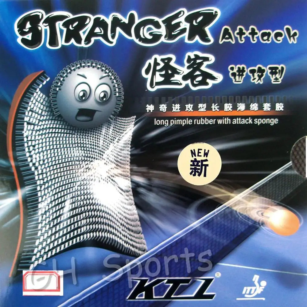 KTL Stranger Attack Long Pips-out Table Tennis PingPong Rubber