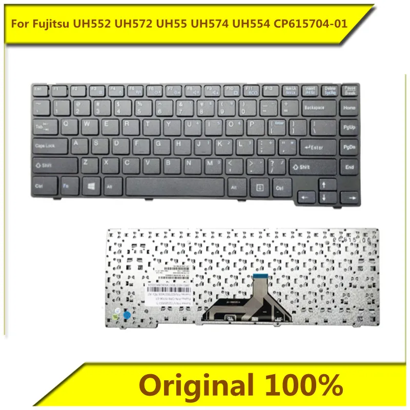 For Fujitsu UH552 UH572 UH55 UH574 UH554 CP615704-01 Keyboard New Original For Fujitsu Notebook