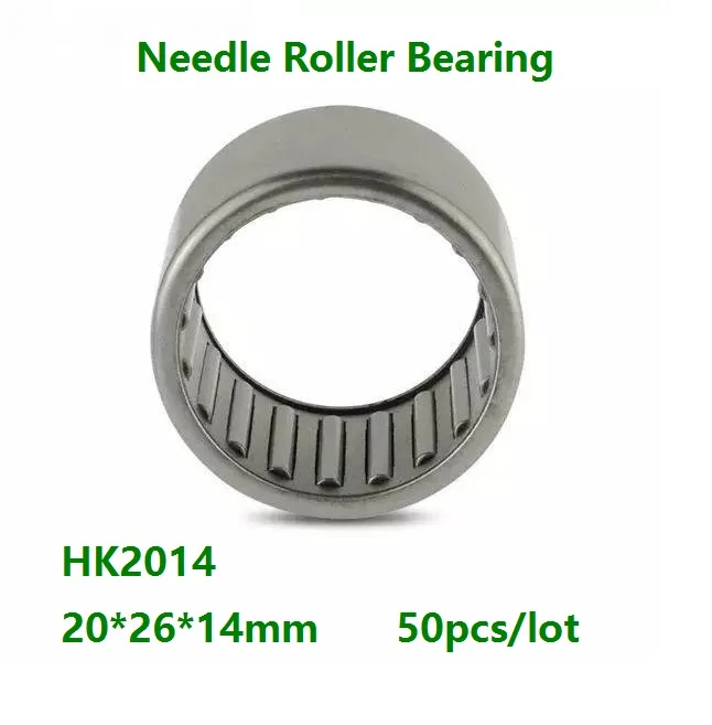 × × 14 mm 20 Drawn tipo Copa Agulha Rolamento de Rolo de Alta Qualidade 26*14 mm 50 Peças Lote Hk2014 Hk202614 20 26