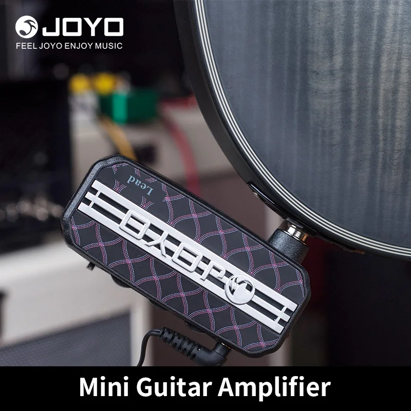 JOYO JA-03 Mini Guitar Amplifier Amp Pocket Powerful 6 Sound Effects Metal&Lead&English Channel&Super Lead&Tube Drive & Acoustic