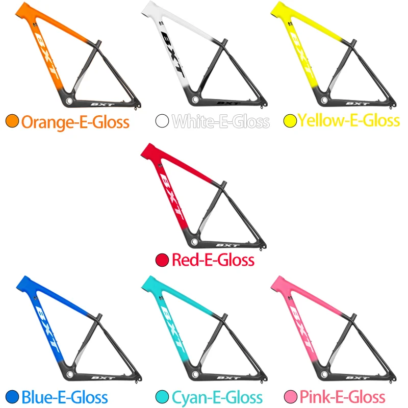 Full Carbon MTB Boost Frame, 29er Carbon Fietsframe, 148x12mm Frameset S M L Mountainbike Frames, 160mm Schijfrem