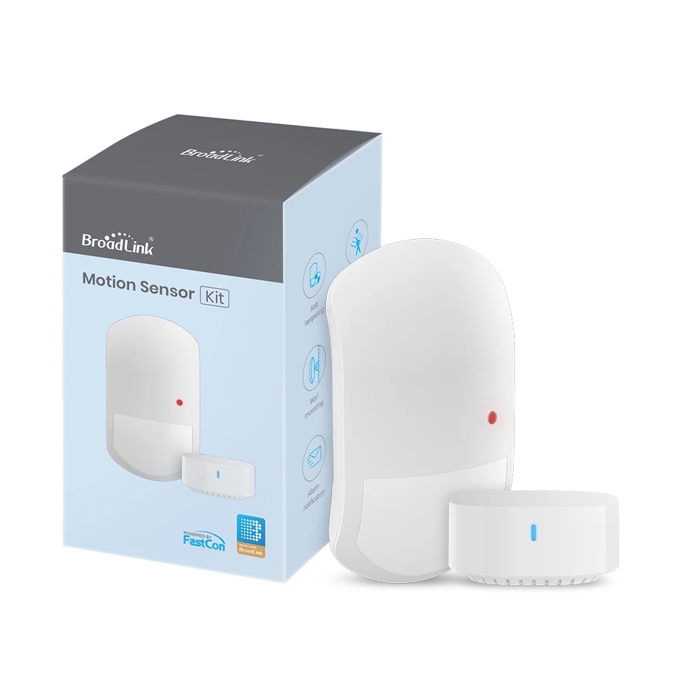 BroadLink PIR S3 Smart Motion Sensor with Hub for Alexa Routine, Google Home, IFTTT