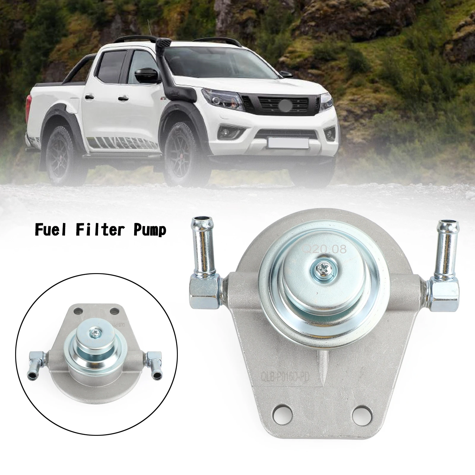 Areyourshop Fuel Filter Housing Primer Pump Cap Fit For Nissan Navara D22 YD25DDTI MT Diesel 164015S900 16401VK50A Car Parts