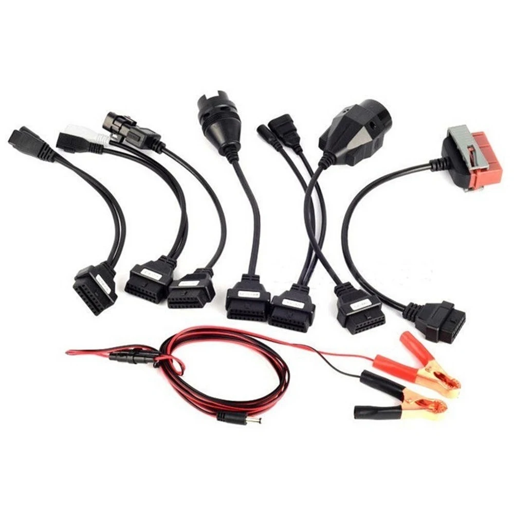 

8 PCS Car Adapter For OBD Cables Automobile Diagnostic Scanner Interface Vehicle Accessories For AUTOCOM CDP HD Pro