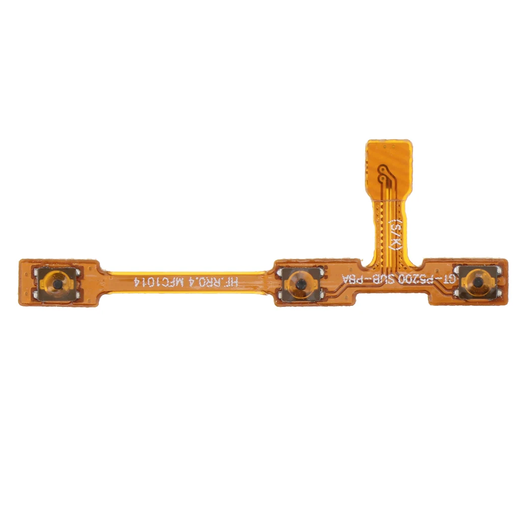 1pc Key Power On/Off and Volume Side Button Flex Cable Unit for Samsung Galaxy Tab 4 T530 T531 Replace Repair Assembly