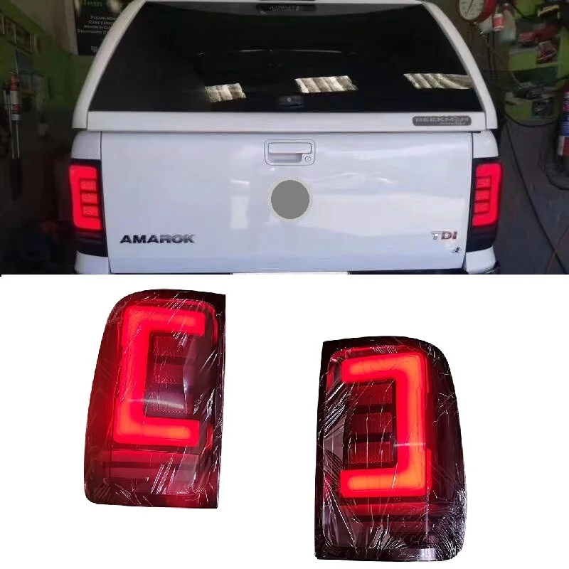 Led Tail Lights Assembly Rear Lamp Lamps Turn Signal Brake Light Fit For  Amarok V6 Pickup Tail Light 2008-2020 Car