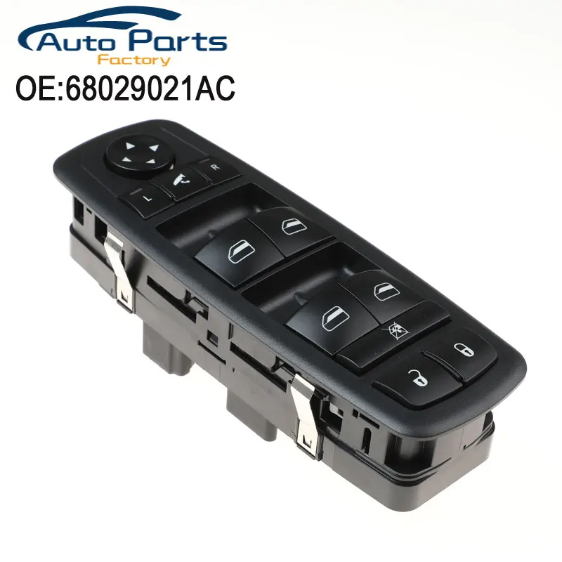 68029021AC New Master Power Window Switch For 2008 2009 Dodge Chrysler Caravan 68029021AA 68029021AB