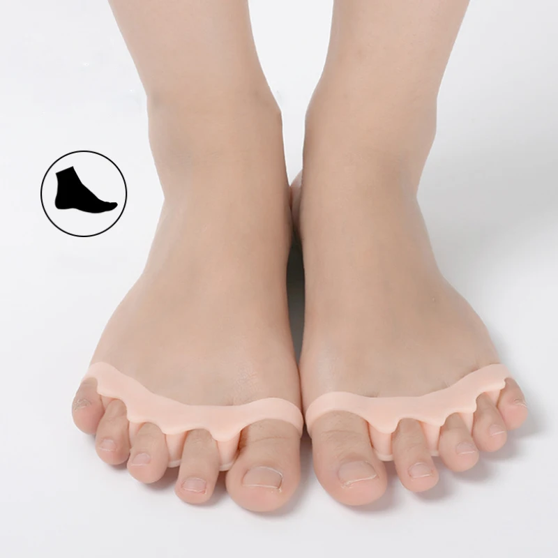 Toe Separators Doctor Recommended Correct Foot and Bunion Pain,Plantar Fasciitis Toe Straightener to Improve Functional Mobility