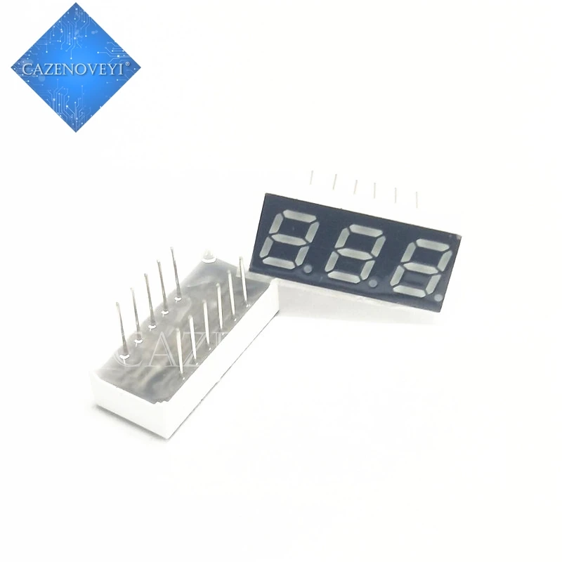 

5pcs/lot 7 segment 0.28 in Common Anode 3 Bit digital Tube 0.28" inch 0.28in. 7 segmentos LED Digital tube