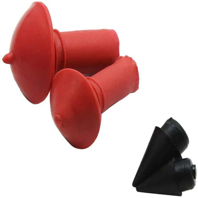 Universal Mushroom Shaped Tubeless Tire Repair Insert Sockets Plugs Red Black 7mm 8mm Tire Repair Rubber Bullet for Car