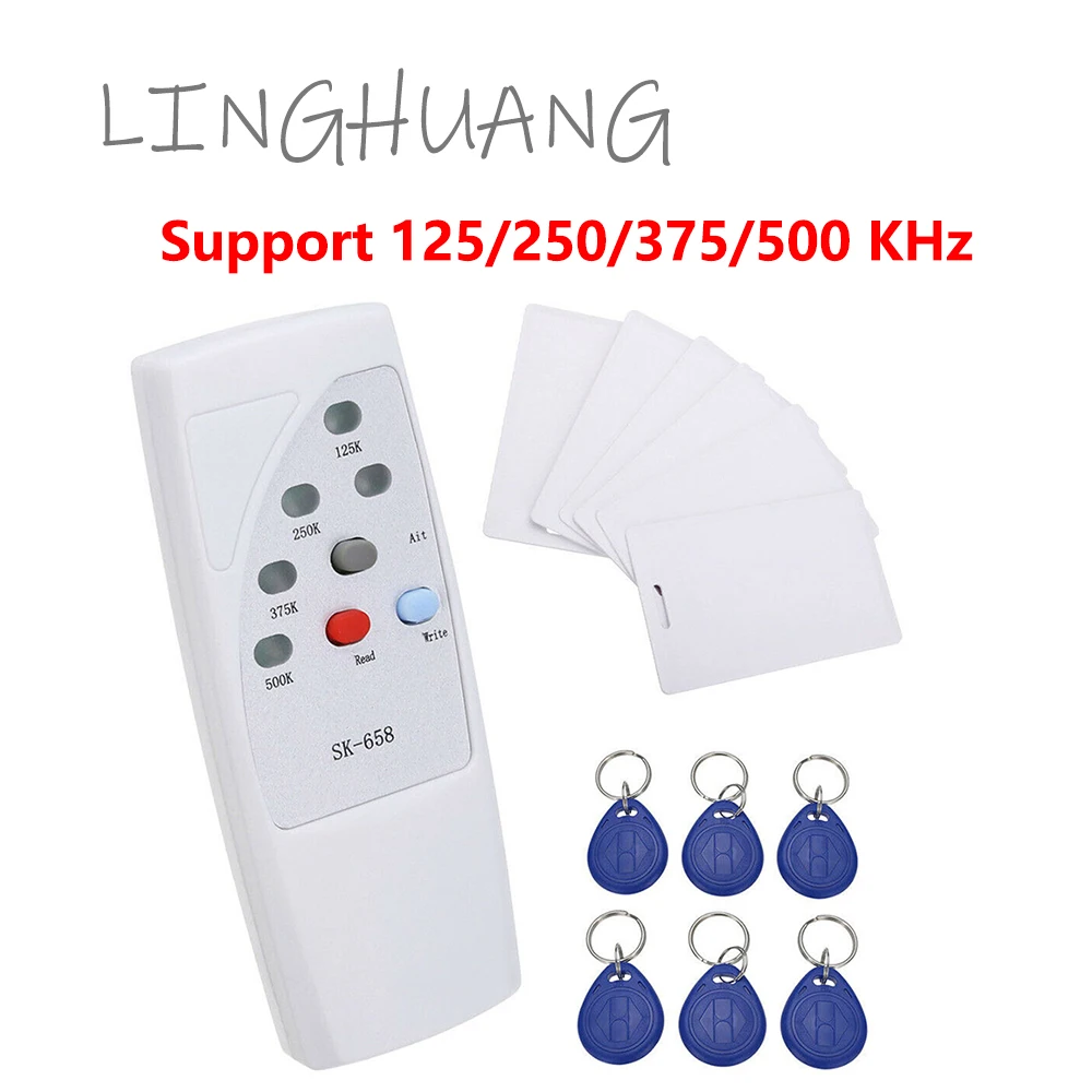 LINGHUANG RFID 125khz Key Tag Writers Copy Card Reader Cloneboy T5577 Chip Duplicator Copier of Keys New Users Bonus