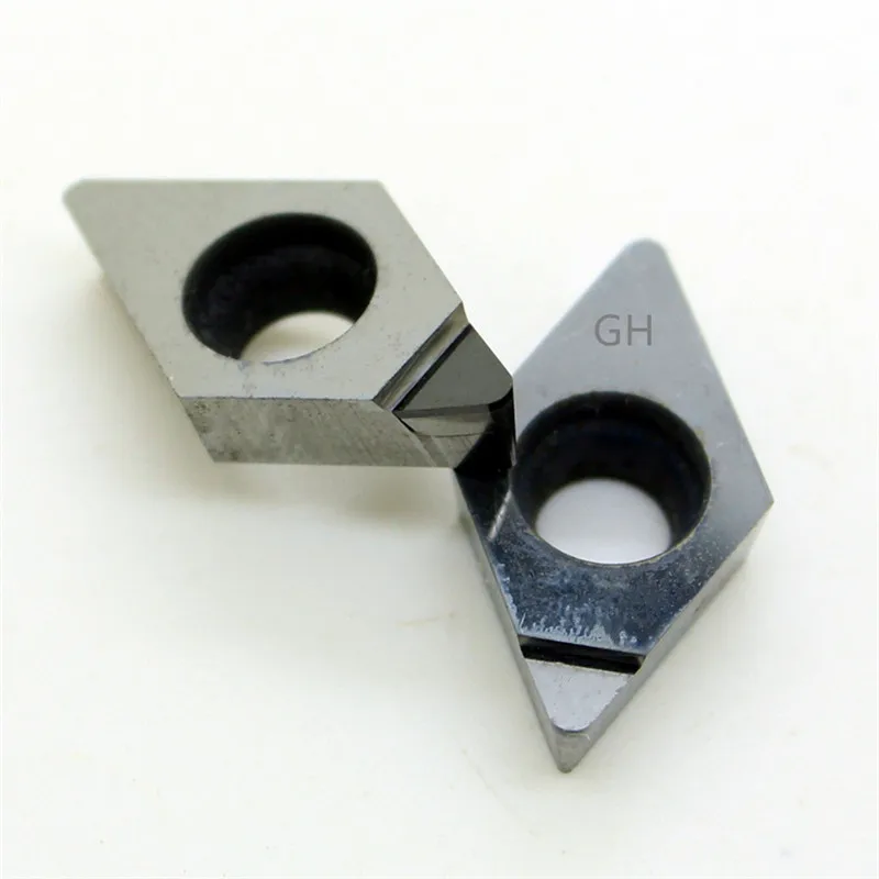 Imagem -04 - Diamante Pcd Dcmt11t304 Dcmt 11t308 Dcmw Ferramentas de Torno Indexáveis Inserir Placas de Torneamento Cortador de Corte Pkd