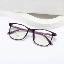 Square Glasses Frame Woman Men Glasses Retro Myopia Optical Frames Metal Clear lenses Black Gold   Eyeglasses Oculos 8131