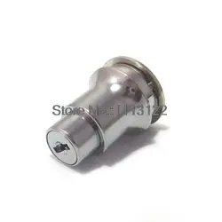 231 Showcase Sliding Glass Door Lock for Display Cabinet Vivarium Terrarium Push Lock for Double Glass Door Bright Chrome 1 PC