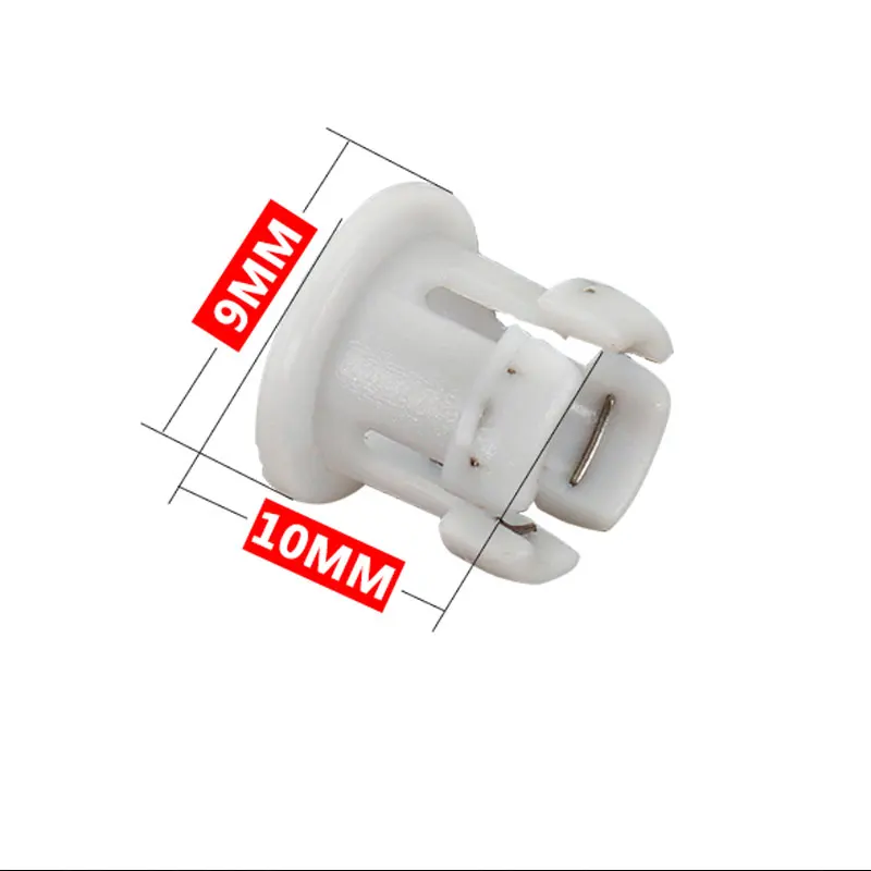 1/4 ''Trắng Trong Móng Vuốt Giữ Lại Vòng Cho Bình Lọc Nước Hệ Thống Thẩm Thấu Ngược Ống PE Đầu Nối Nhanh Phụ Kiện Bên Trong Thép