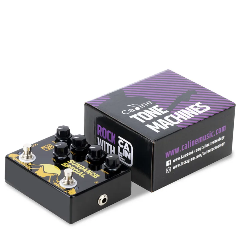 Caline DCP-06 Sundance Special Boost Overdrive Effect Pedal Guitar Accessories Dual Guitar Pedal