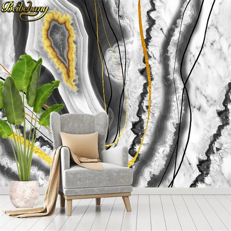 Custom Photo Wallpaper 3D Marbling agate Painting Wall Paper Bedroom wallpapers Living Room Mural wall papers Stickers