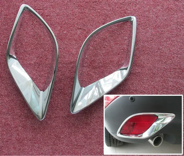 Chrome Styling Rear Fog Light Lamps Cover FOR Mazda CX-5 2013-2016 CX5 Accessories