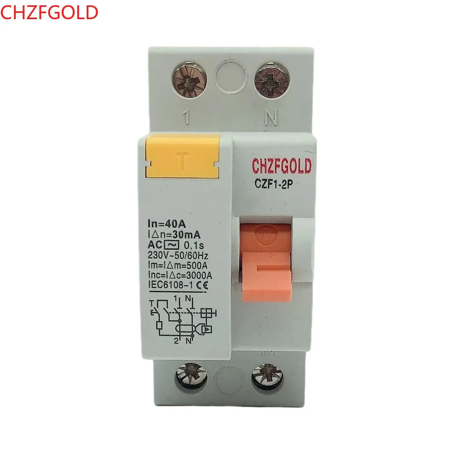 3Phase+N RCD Electromagnetic Differential Breaker Safety Switch 4P 25A 40A 63A with 60 a circuir breaker  solar chargin