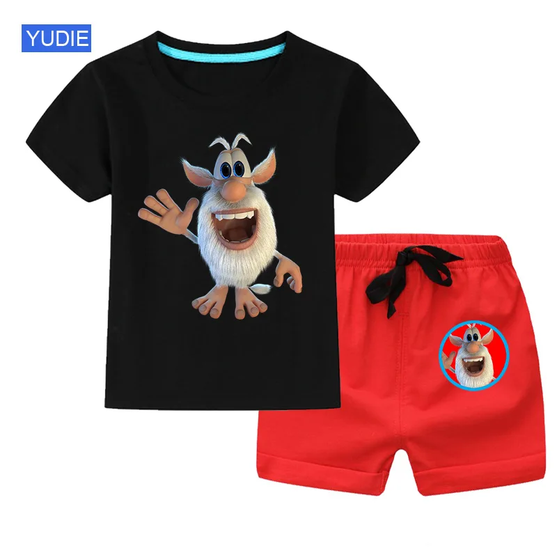 T Shirt Set Kids Clothing Suits Summer T-Shirt+Short Pants Tollder Baby Set Boys Casual Children Clothes Shirt Cool 2 piece sets