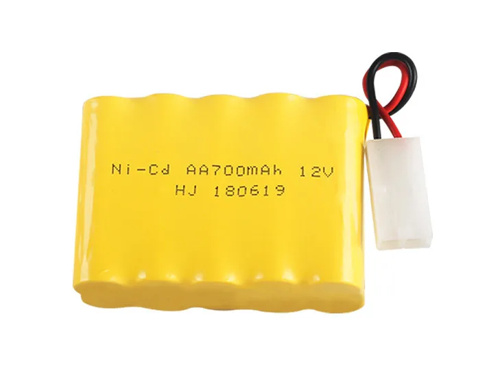 12v 700mah NiCD Battery For Rc toy Car Tanks Trains Robot Boat Gun Ni-CD AA 700mah 12v Rechargeable Battery 1Pcs