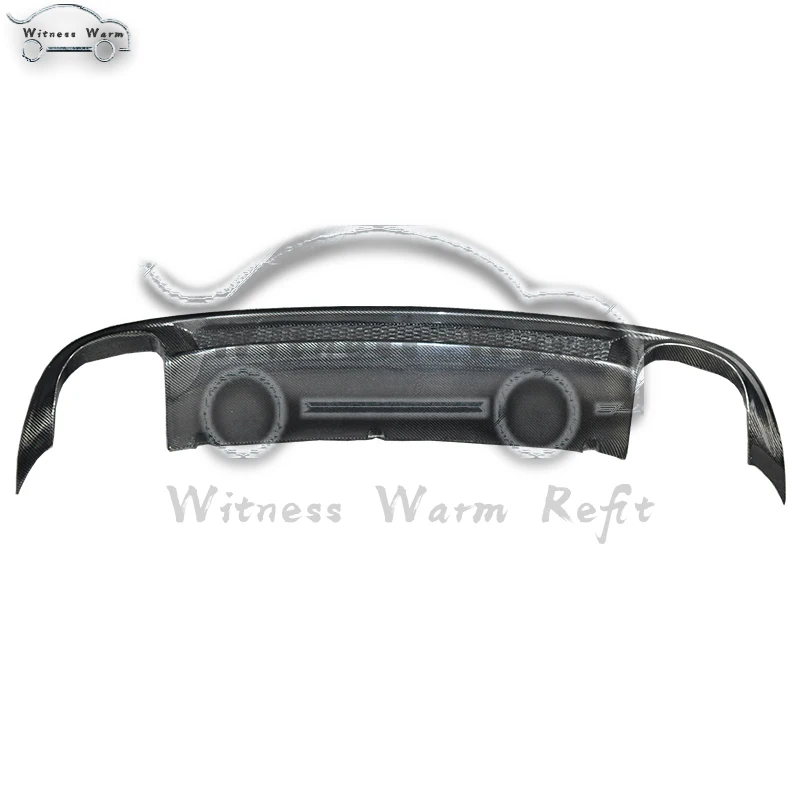 Carbon Fiber Frp Rear Bumper Diffuser Lip Spoiler for Audi A6 C6 Splitters Sline Style 2009 2010 2011