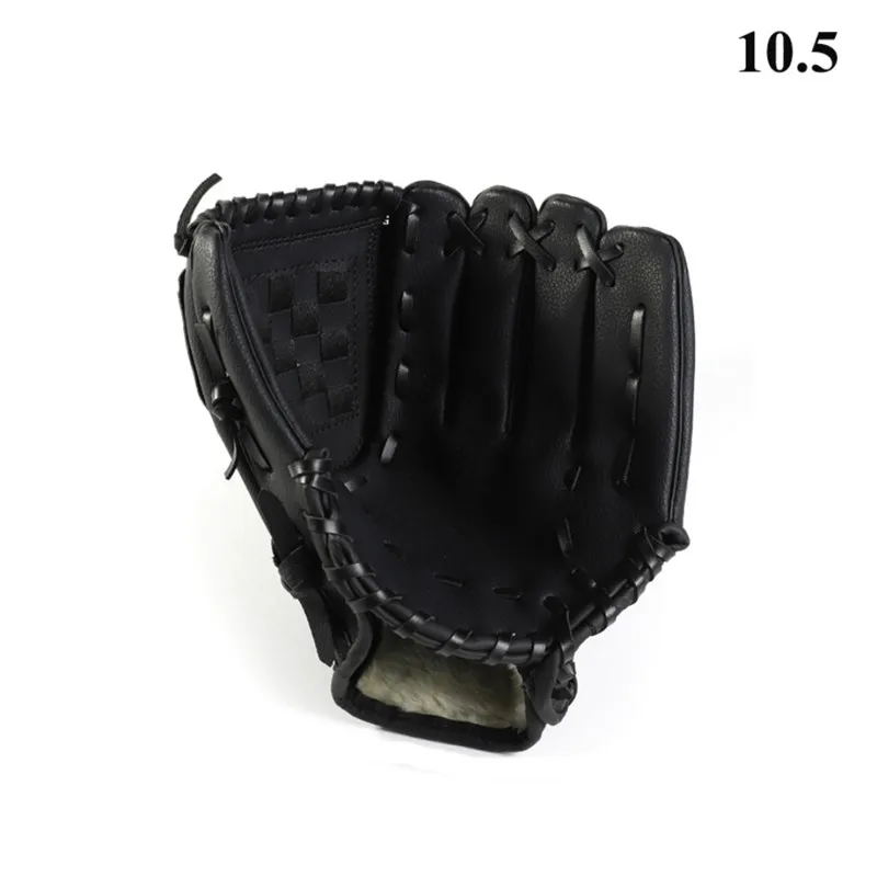 Outdoor Sports Baseball Glove Softball Practice Equipment Size 10.5/11.5/12.5 for Adult Man Woman Left Hand