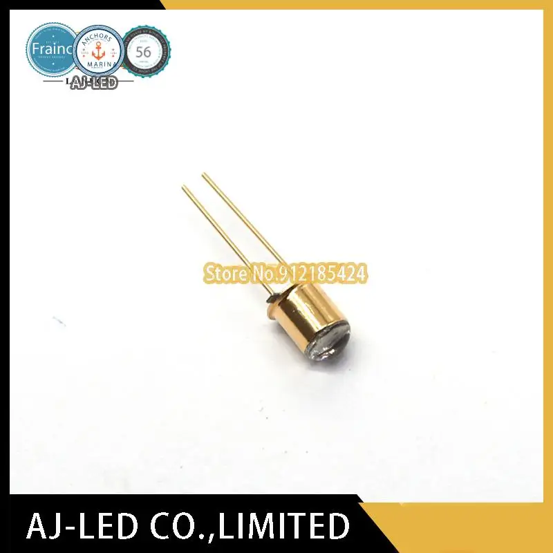 2ชิ้น/ล็อต PD018T32 PIN Photodiode Infrared Receiver หลอดความยาวคลื่น900nm มุม ± 10 ° Gold Seal TO-18