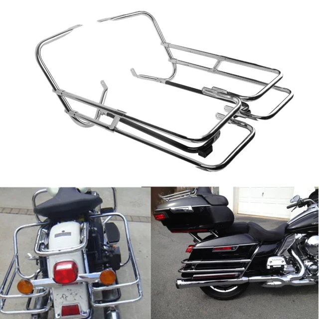 Motocyklowa osłona siodła Uchwyt montażowy do Harley Touring Road King Electra Street Glide FLHT FLHX FLHR FLTR FLHTCU 97-08
