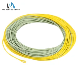 Maximumcatch 100 FT Smooth Casting Fly Fishing Line 2wt-9wt Weight Forward Floating Fly Line With Exposed Loop Fly Line
