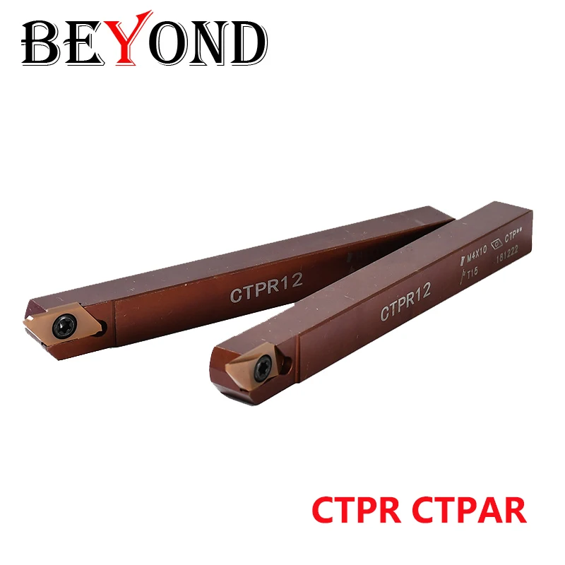 BEYOND CTPR CTPAR CNC Centrifugal Machine CTPR12 CTPAR12 CTPR16 CTPAR16 External Cutting Groove Tool Rod Lathe Tool Holder