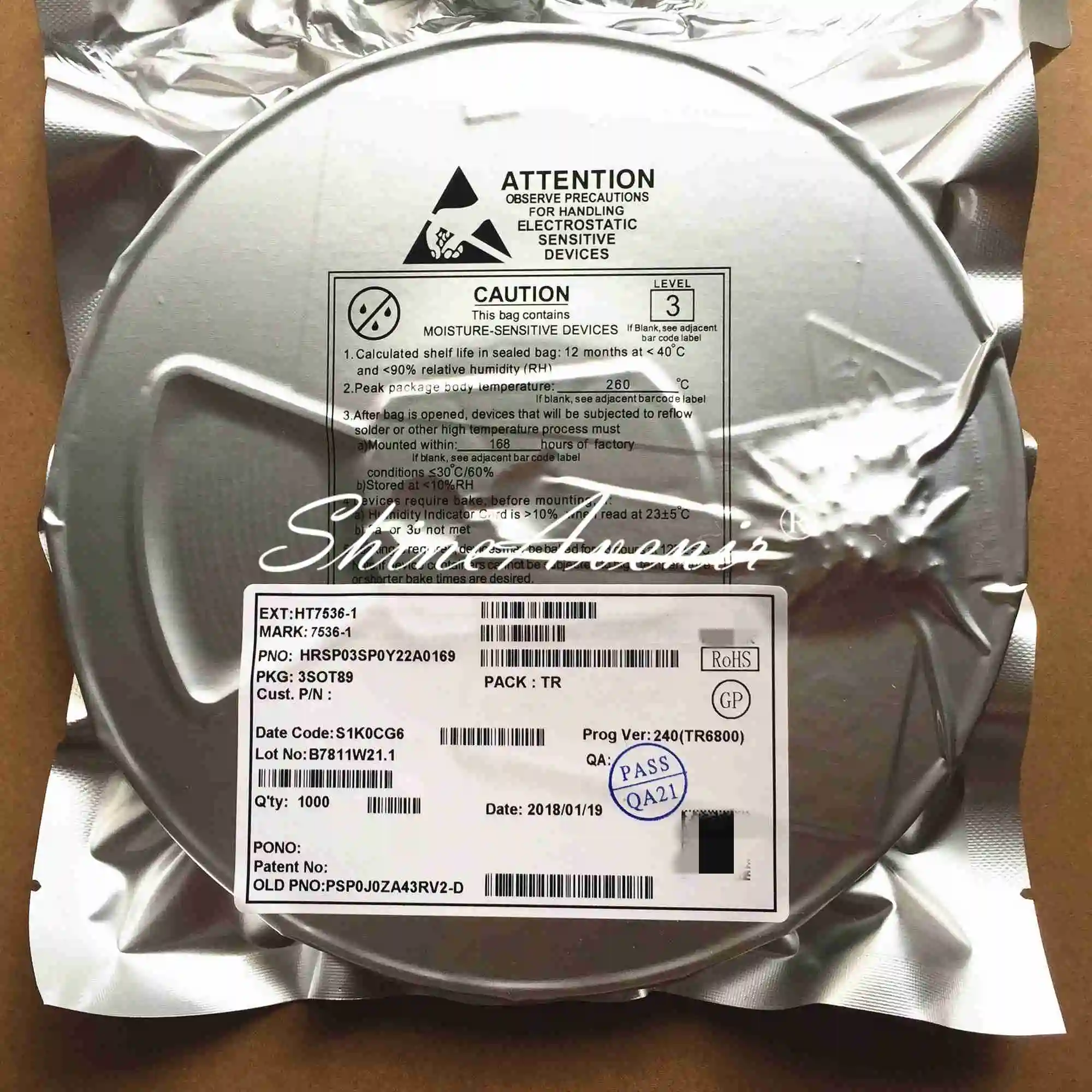 100pcs Triode HT7330-1 HT7333-1 HT7336-1 HT7350-1 HT7530-1 HT7533-1 HT7536-1 HT7540-1 HT7544-1 HT7550-1 SOT-89 New Original