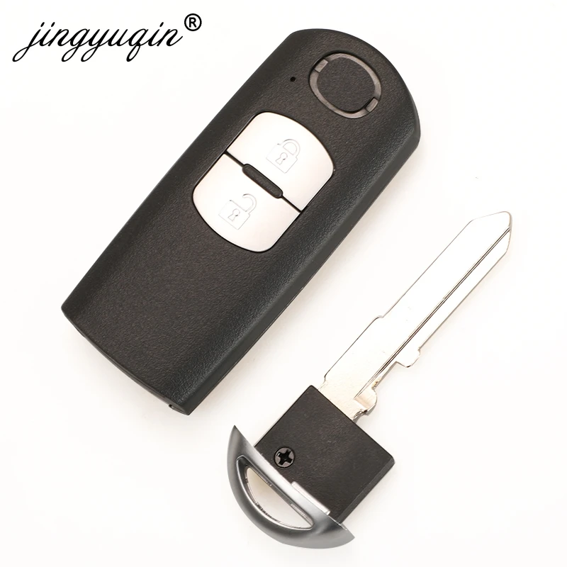 jingyuqin 315MHz ID49 Chip SKE13D-01 SKE13D02 2/3/4BTN Smart Remote Key Fob for Mazda 3 6 MX-5 Miata 2013-2019 Mitsubishi System