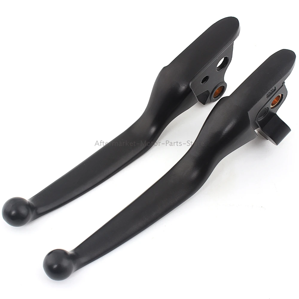 Motorcycle Handlebar Control Levers Black Clutch Brake Levers For Harley Touring Street Glide 14-16 FLHR FLHRC 08-13 Trike CVO