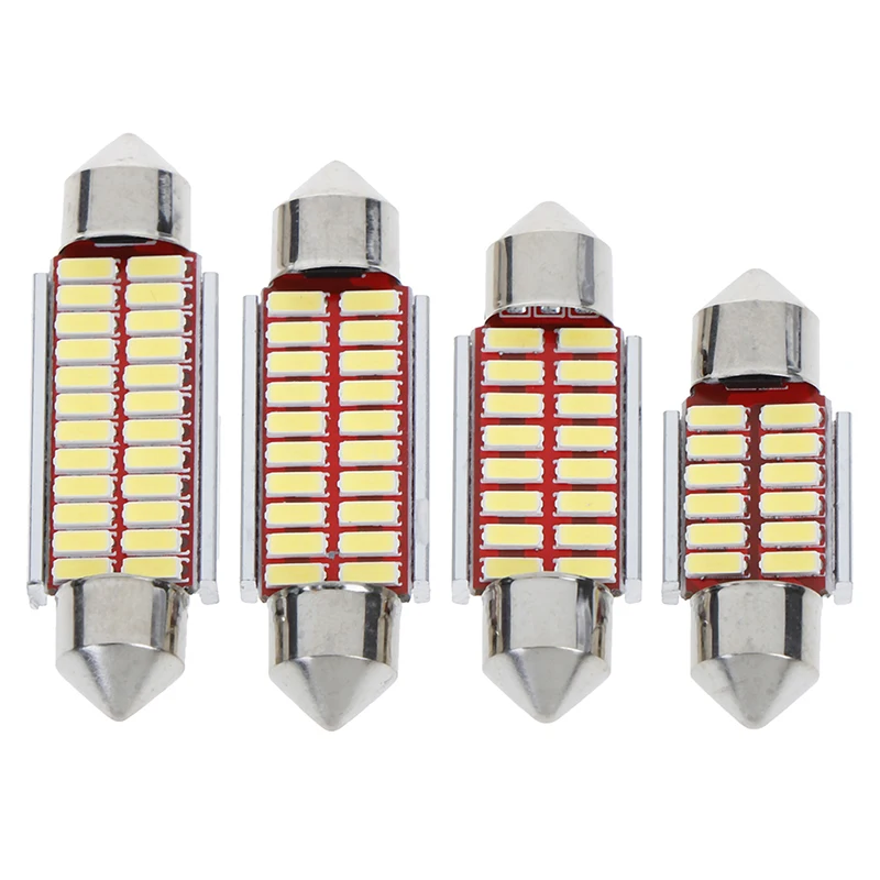 

Festoon 31mm 36mm 39mm 42mm LED Bulb C5W C10W Super Bright 4014 SMD Canbus Error Free Auto Interior Doom Lamp Car Styling Light