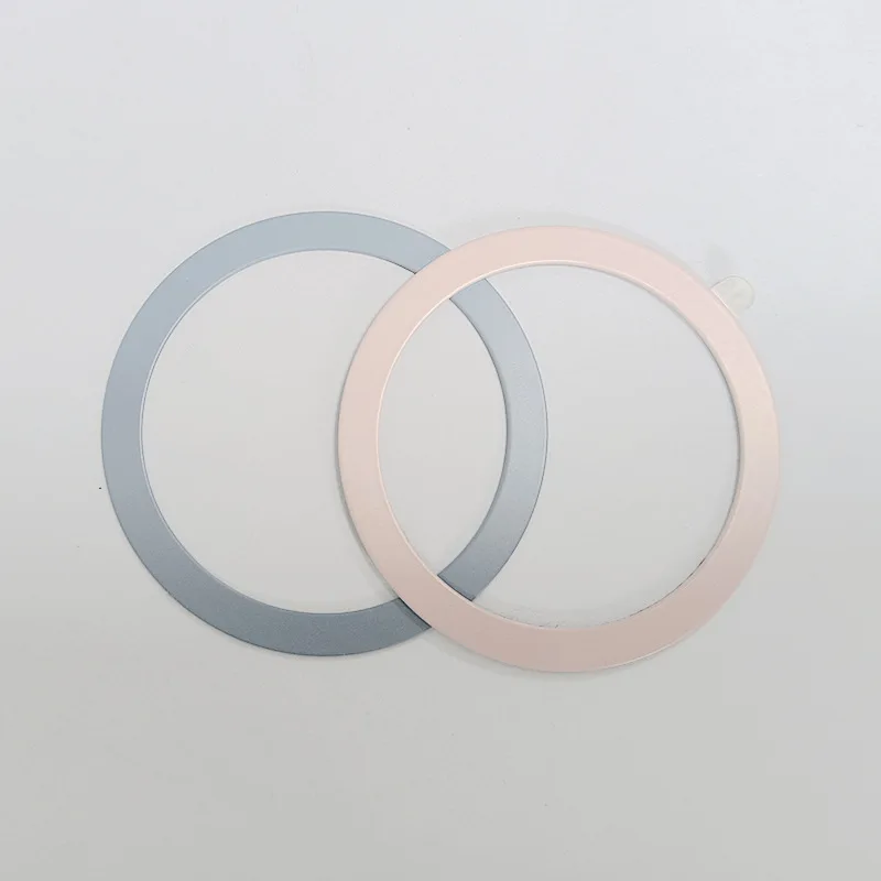 2er-Pack für Magsafe Magnetplatte Ring Universeller Metallaufkleber Unterstützt Kabelloses Laden Metallplatte für Magnet-Autohalterung – Detail 13