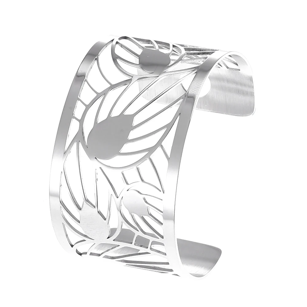 Cremo Love Cuff Leaf Bracelet 2021 Interchangeable Bracelets Reversible Leather Manchette Femme