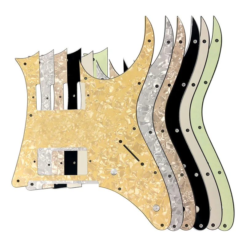 

Pleroo Custom Electric Guitar Parts -For Ibanez MIJ RG 350 DX Guitar Pickguard HH Humbucker Pickup Scratch Plate Multiple Colour