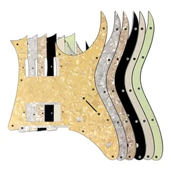 Pleroo personalizado peças de guitarra elétrica-para ibanez mij rg 350 dx guitarra pickguard hh humbucker captador placa de risco múltipla cor