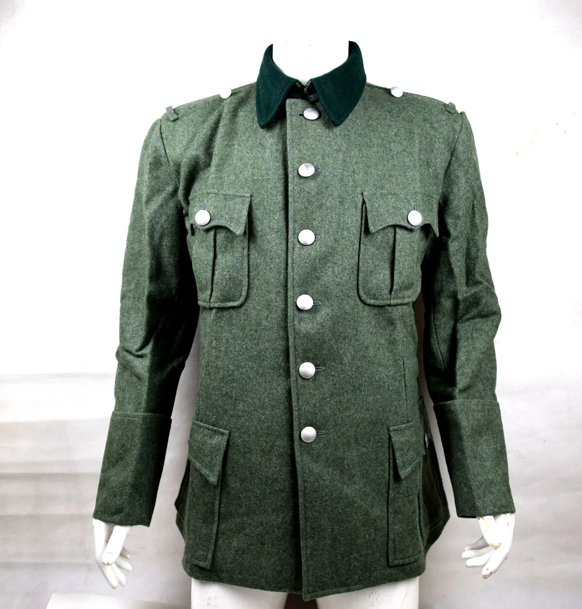 Replica WWII German M36 Officer Wool Field Uniform Tunic&Breeches